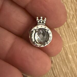 Pandora Silver Crown Brooch